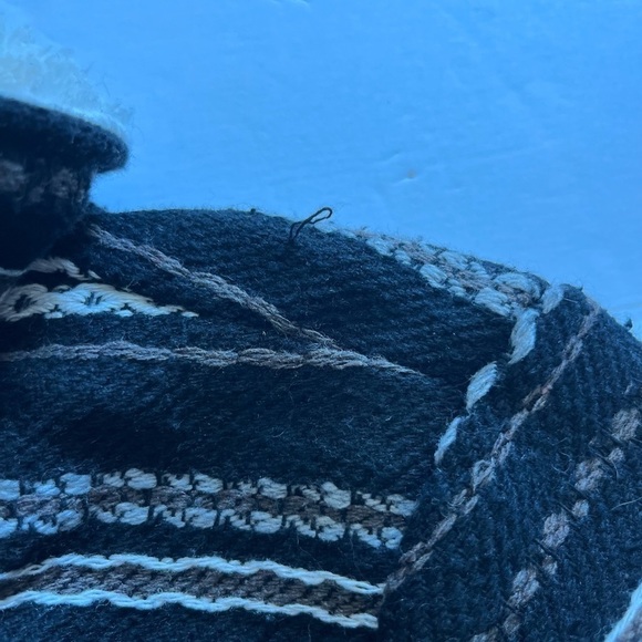 Roxy Black White Gray Striped Jacket New with Tags Size Small - Picture 9 of 11